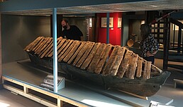 Boot im Museum Bederkesa