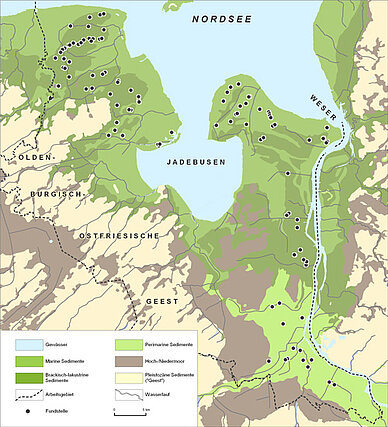 Naturräumliche Gliederung des Arbeitsgebiets