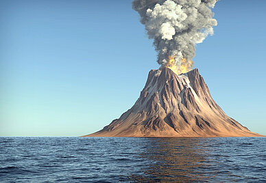 Volcanic ash and dust cloud the sunlight, i-Stockphoto